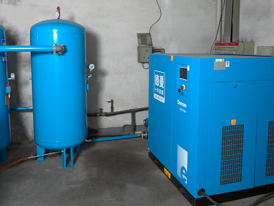 德曼空壓機助力寧波某電器工廠